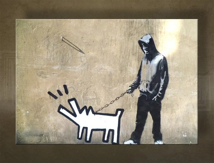 Obraz Banksy – Vyber si svoju zbraň (Choose Your Weapon) – náhľad 2
